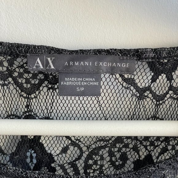 Armani Exchange metallic silver dress - Picture 4 of 7